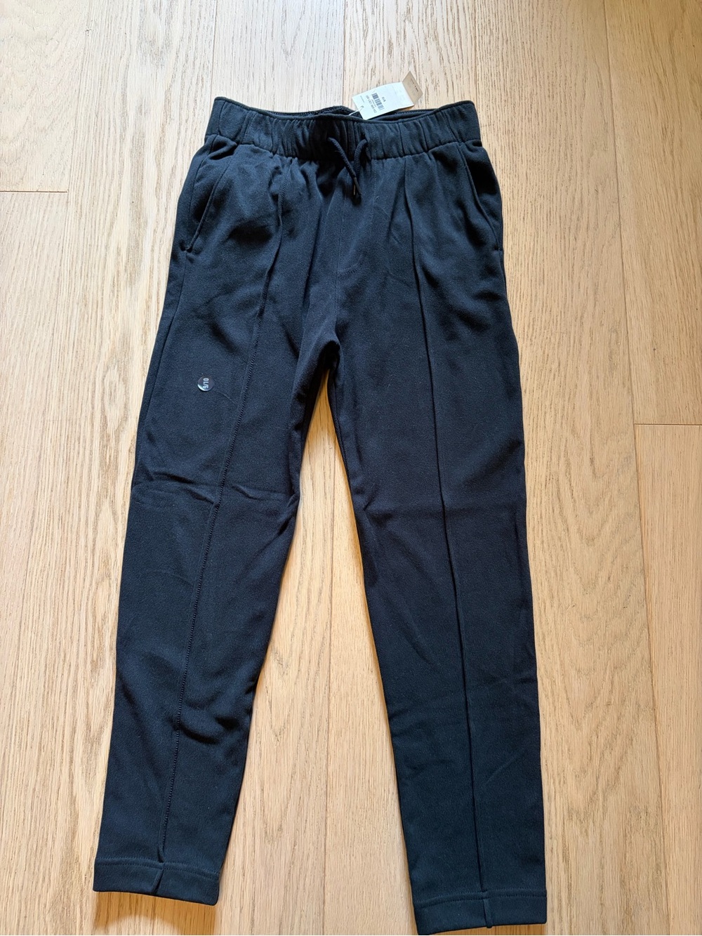 abercrombie kids Black Slim Jogger Pants